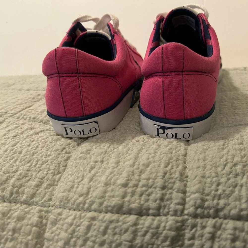 Polo Ralph Lauren Gillian Womens, Pink Sz 9B - Picture 4 of 8